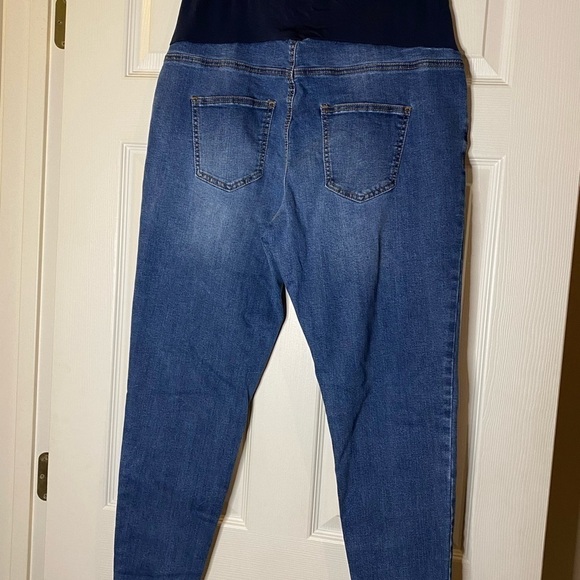 Time And Tru Maternity Size Large (12 - 14) Jeans - Picture 3 of 6